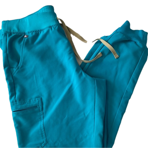 Teal Figs Zamora Jogger Scrub Pants L/T